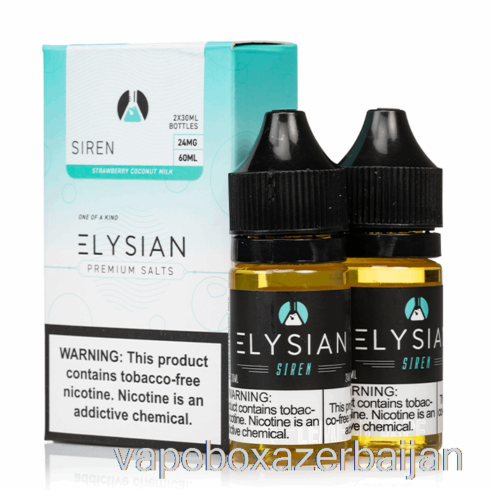 Vape Baku Siren - Elysian SALTS E-Liquid - 60mL 12mg